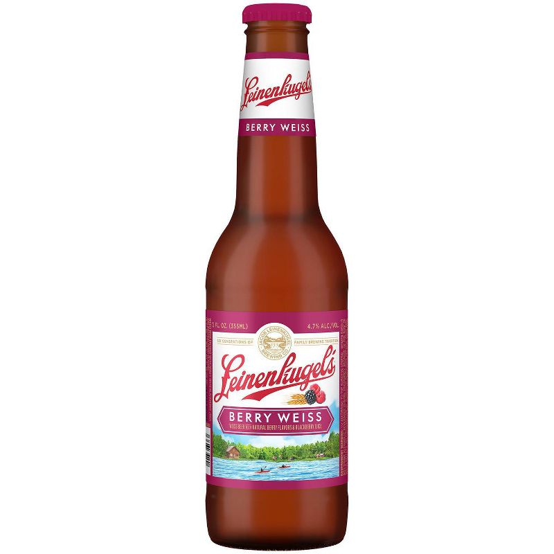 Leinenkugel's Berry Weiss Lager Beer - 6pk/12 fl oz Bottles