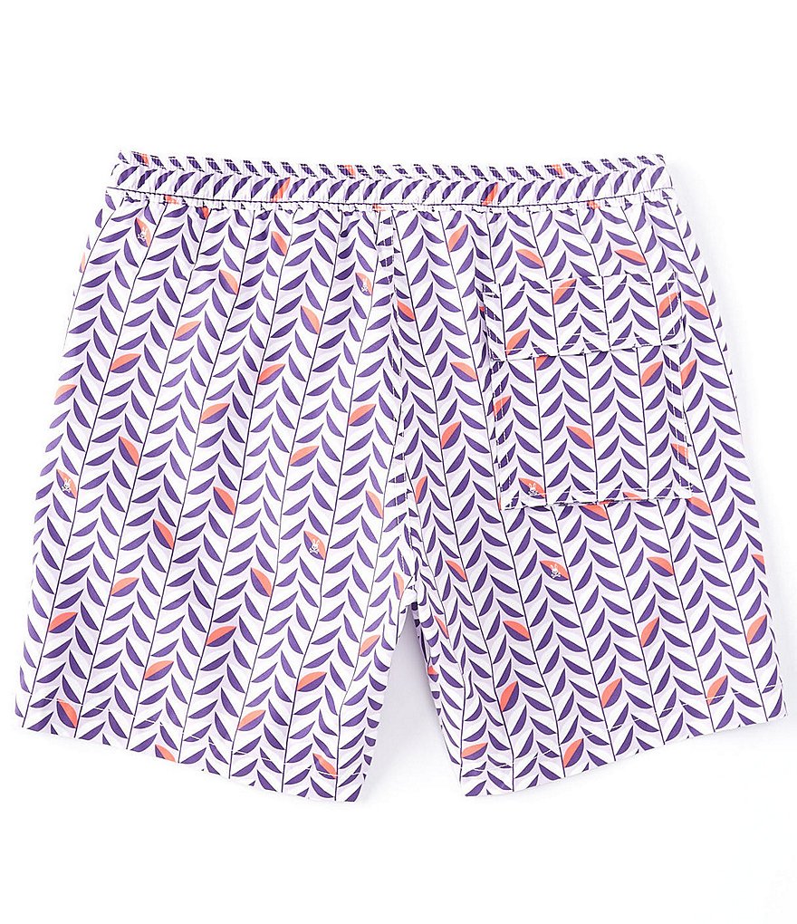 Psycho Bunny Twyford 10#double; Inseam Swim Trunks