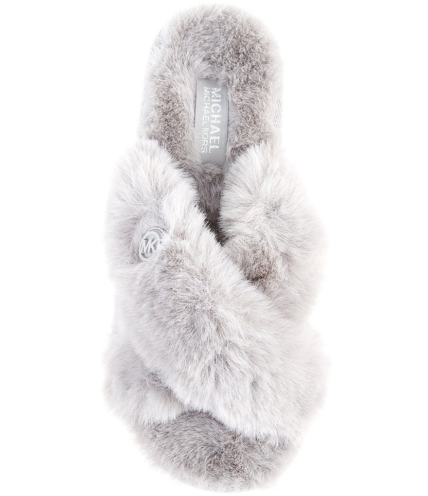 MICHAEL Michael Kors Lala Faux Fur Slippers