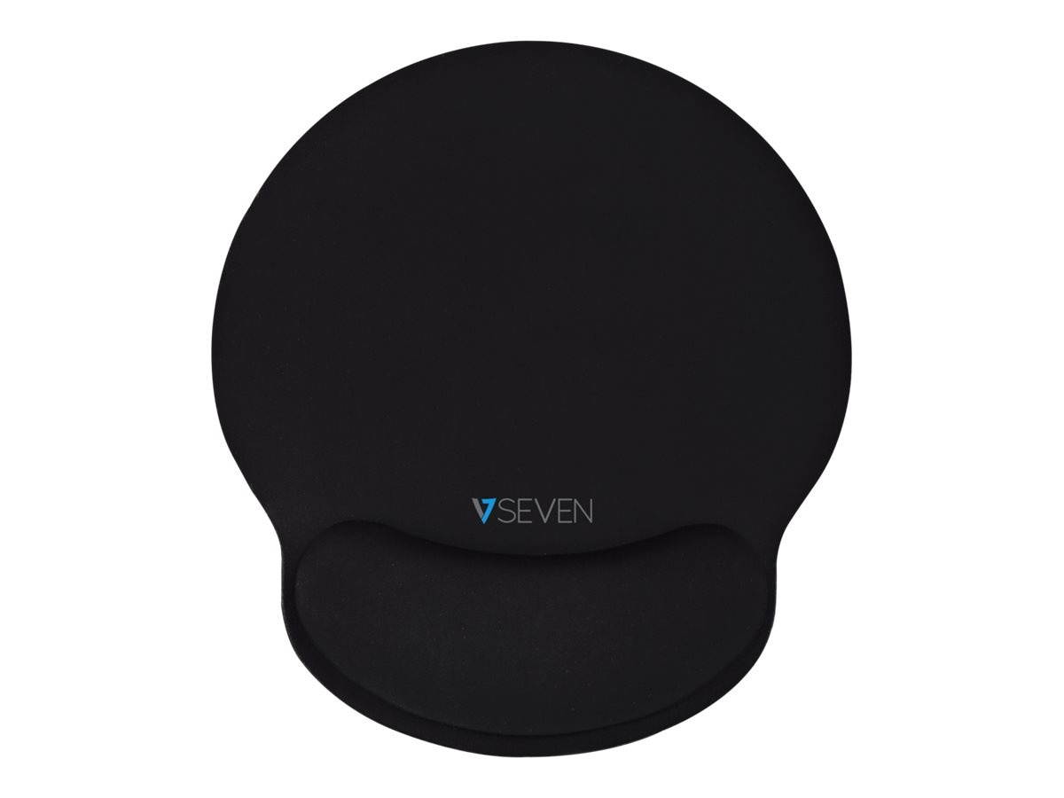 V7 Memory Foam Support Mouse Pad Ergo Wrist Support Non Skid Bottom MP03BLK
