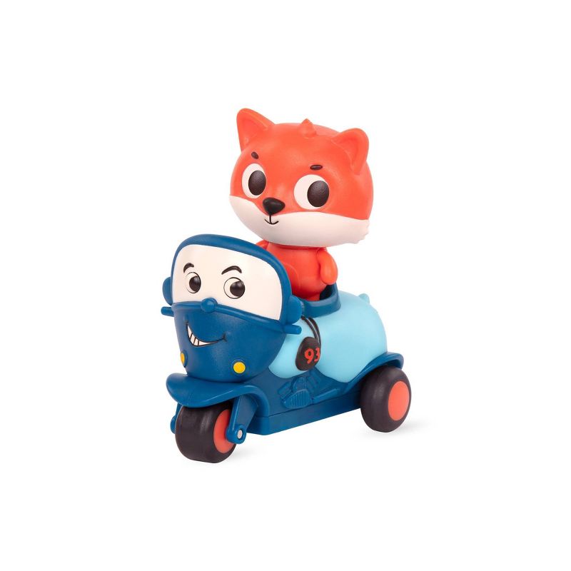 Land of B. Light-Up Toy Fox & Motorcycle Dash & Motor Mike