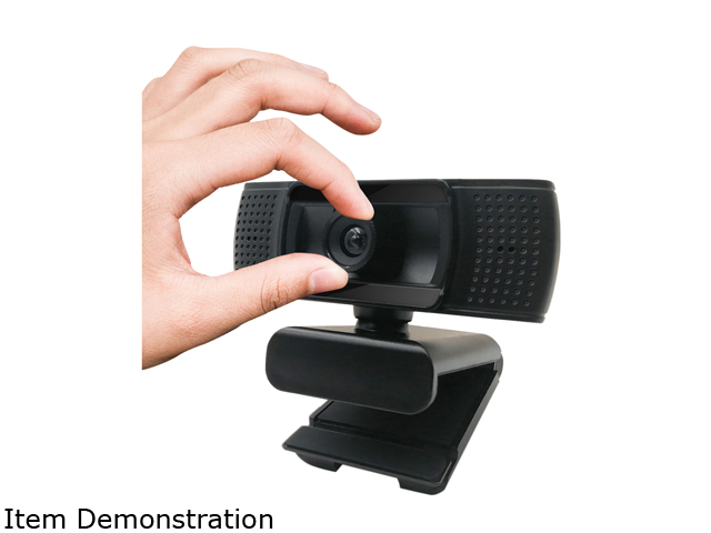 Anivia 1080p HD Webcam W8, USB Desktop Laptop Camera, Mini Plug and Play Video Calling Computer Camera, Built-in Mic, Flexible Rotatable Clip