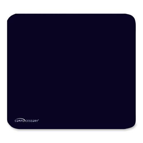 Compucessory Economy Mouse Pad Nonskid Rubber Base 9-1/2"x8-1/2" Black 23617