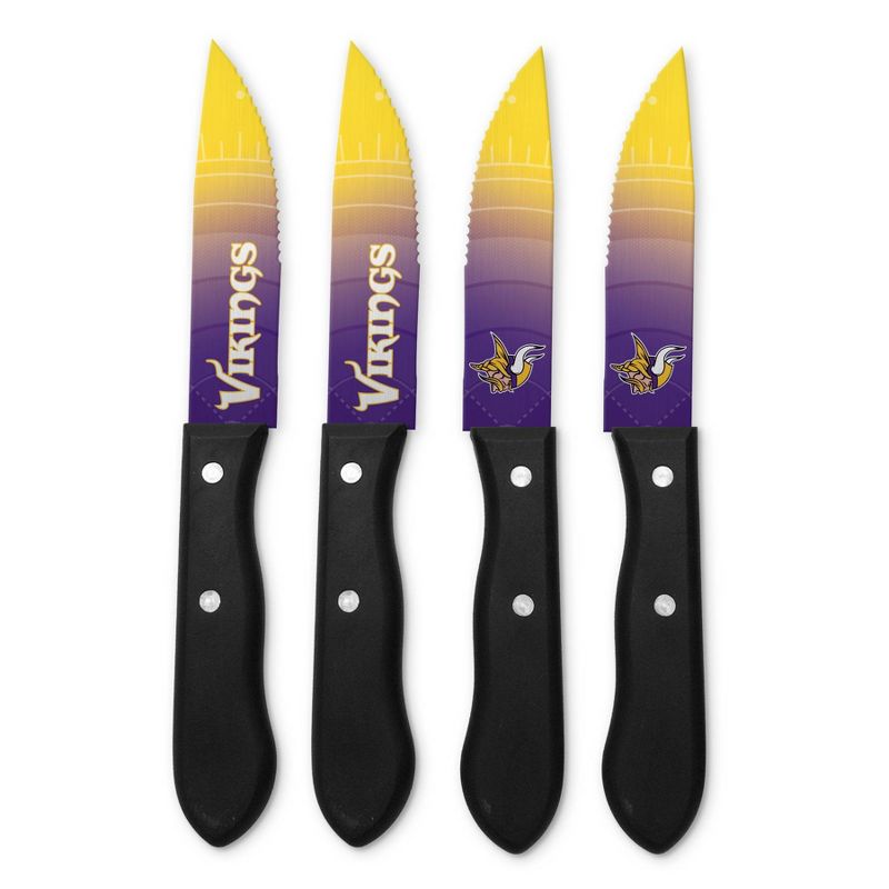 NFL Minnesota Vikings Steak Knife Set