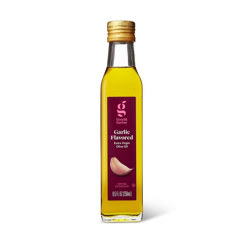 Garlic Infused Extra Virgin Olive Oil - 8.5oz - Good & Gather™
