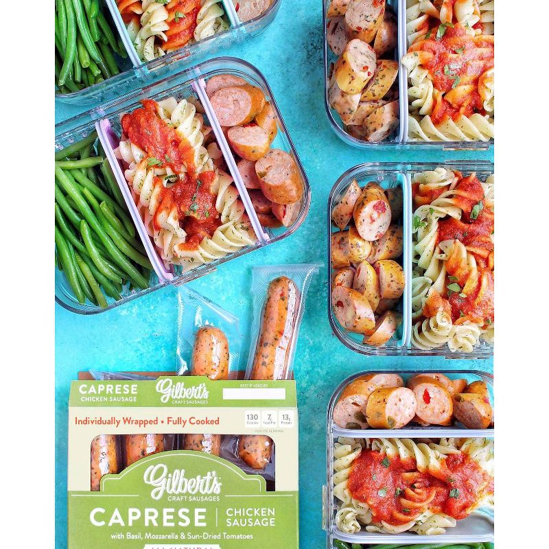 Gilbert's Craft Sausage Caprese Chicken Sausage - 10oz