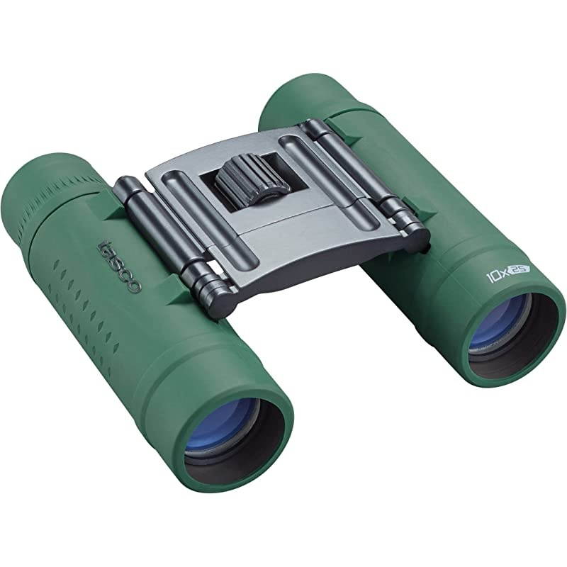 Essentials Roof Prism Roof MC Box Binoculars 10 x 25mm Green