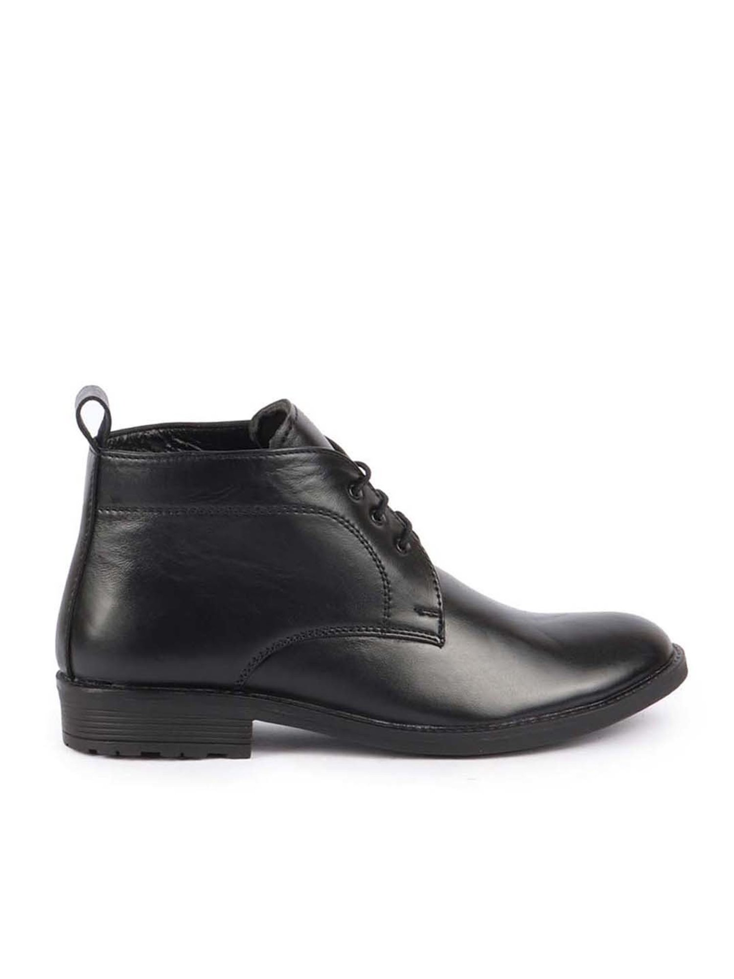 Fausto Men's Black Chukka Boots