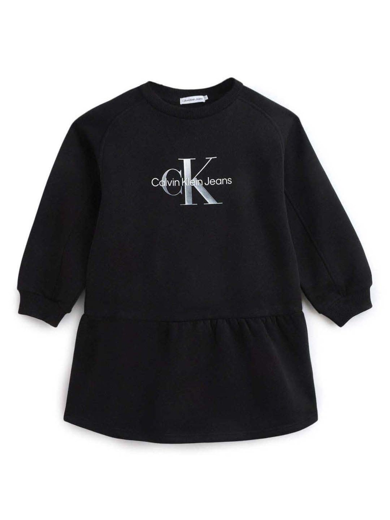 Calvin Klein Jeans Kids Black Logo Regular Fit Dress