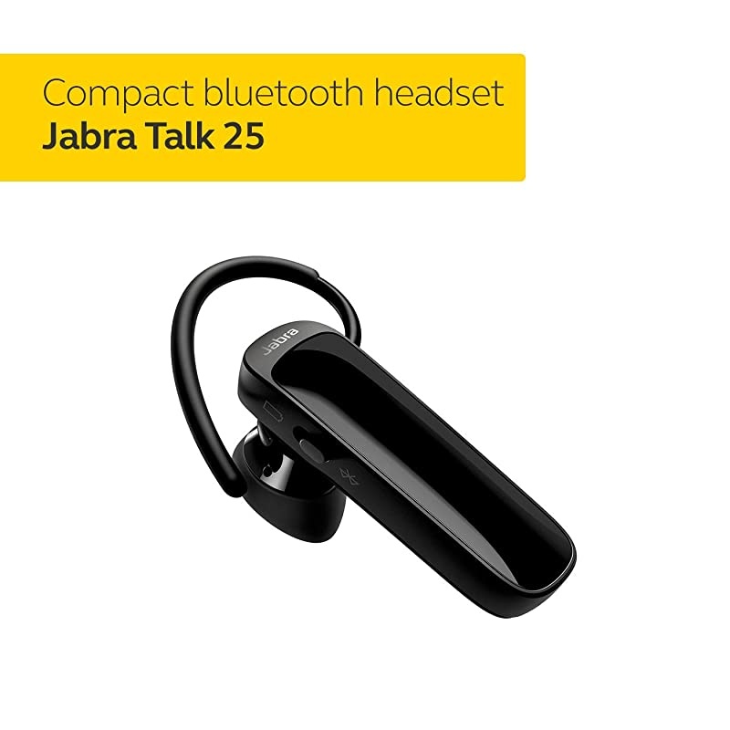 Talk 25 Bluetooth Headset for High Definition HandsFree Calls with Clear Conversations and Streaming Multimedia
