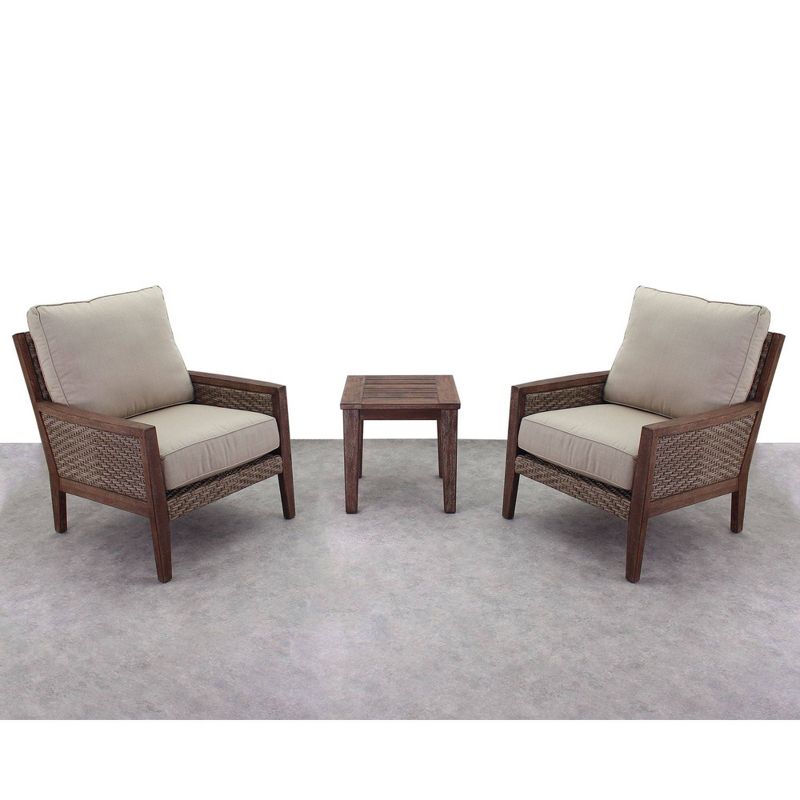 Buena Vista Club Chair - Brown - Courtyard Casual