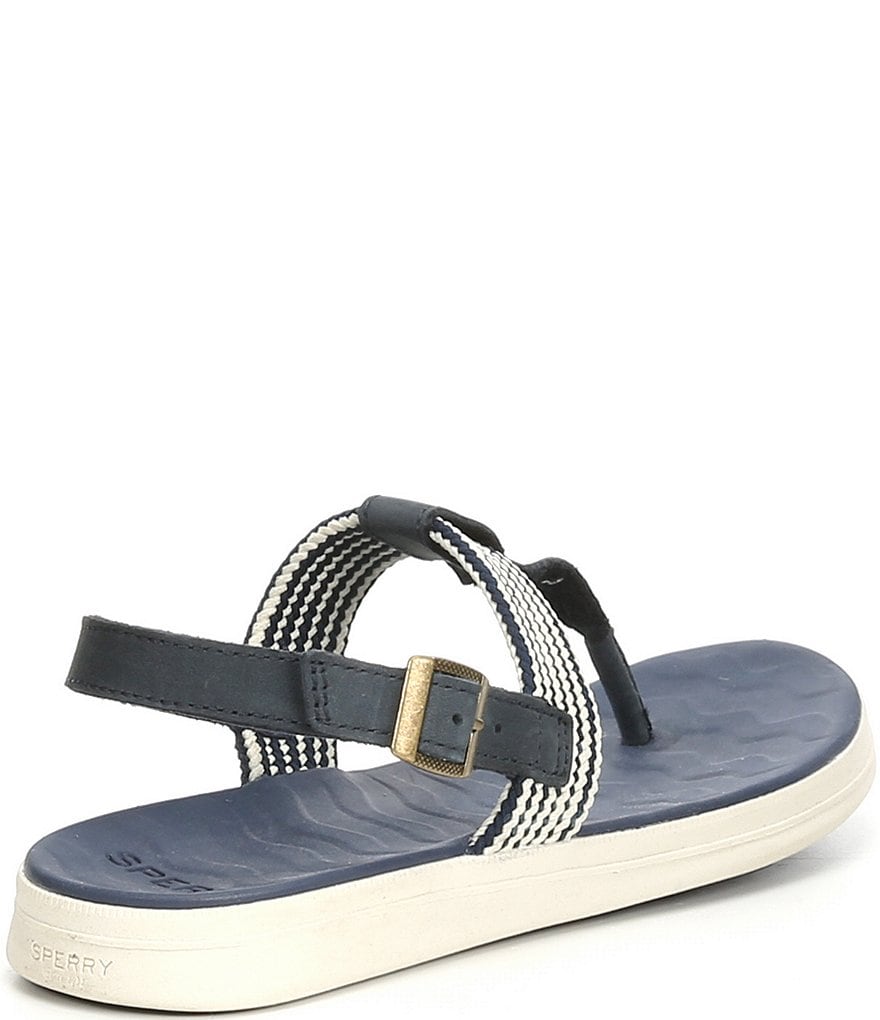 Sperry Adriatic Leather Thong Sling Sandals