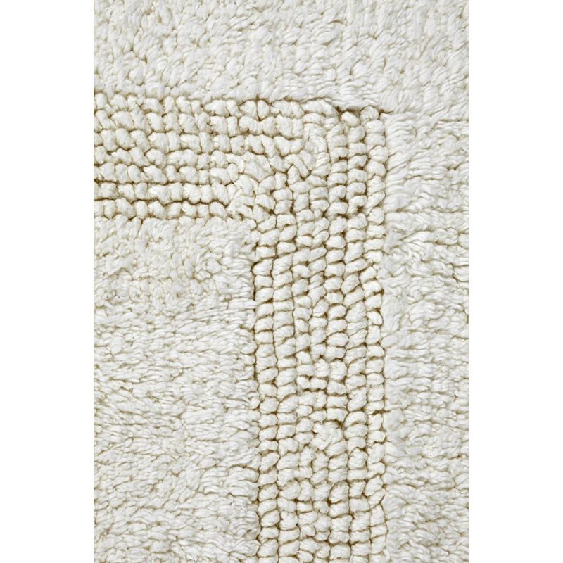 2pc Lux Collection Bath Rug Set Ivory - Better Trends