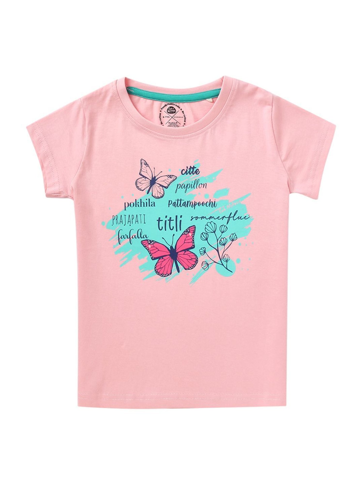 Cub McPaws Kids Multicolor Cotton Printed T-Shirt (Pack of 3)