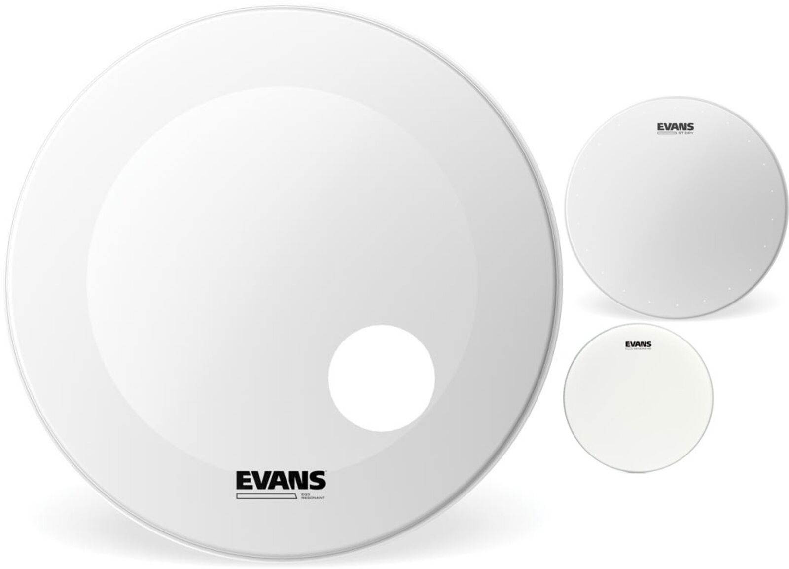 Evans BD24RGCW + Evans B14STD + Evans B14HD - Value Bundle