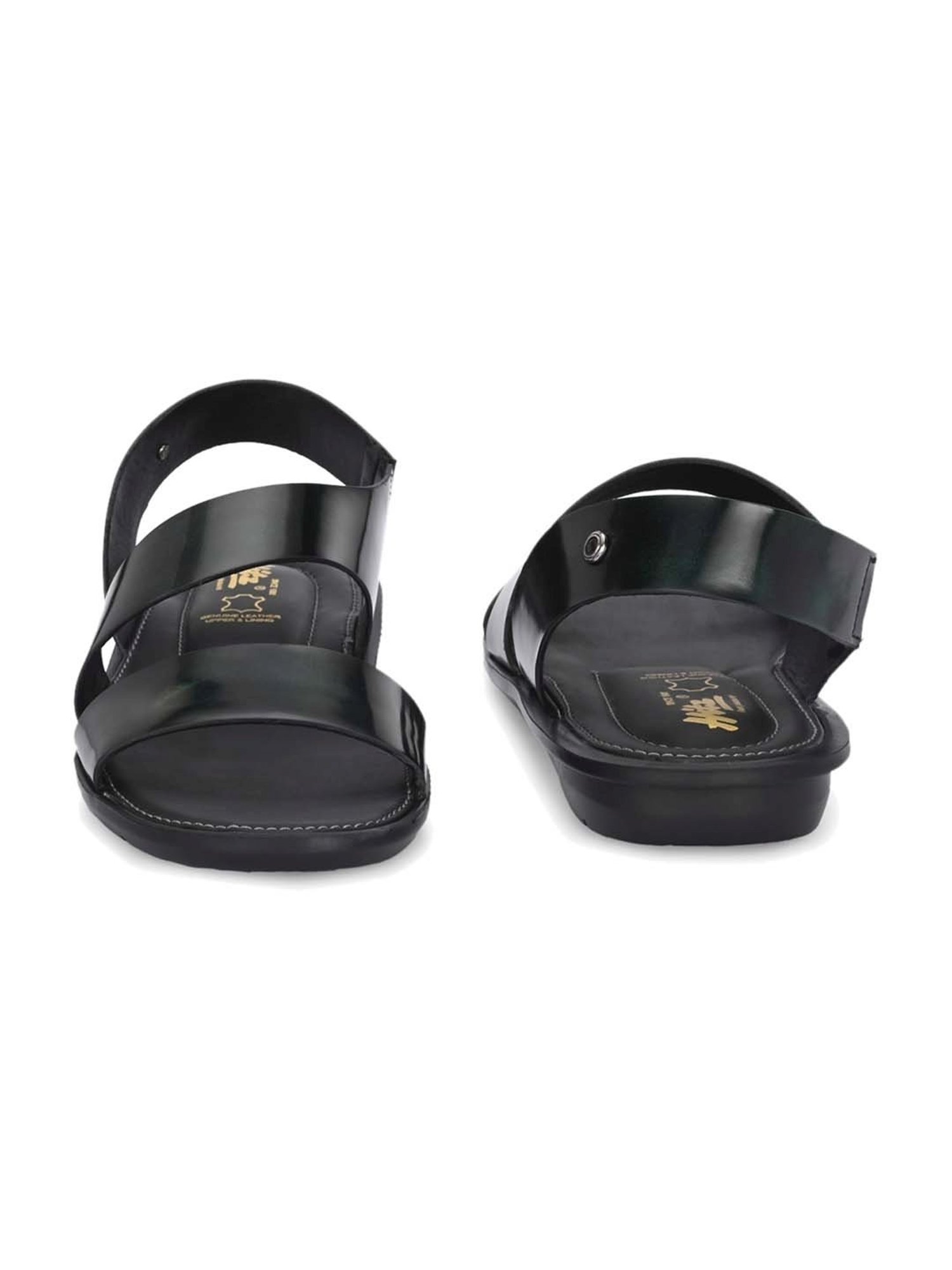 Hitz Men's Green Sling Back Sandals