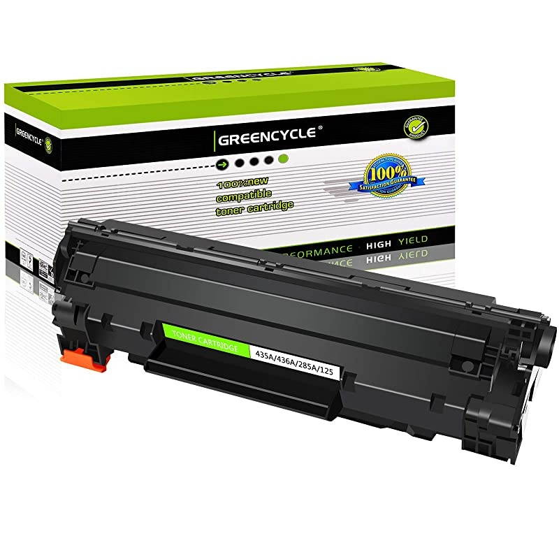 1 Pack Compatible CB435A 35A Black Toner Cartridge Replacement for HP Laserjet P1005 P1006 P1007 P1008 P1009 Printer