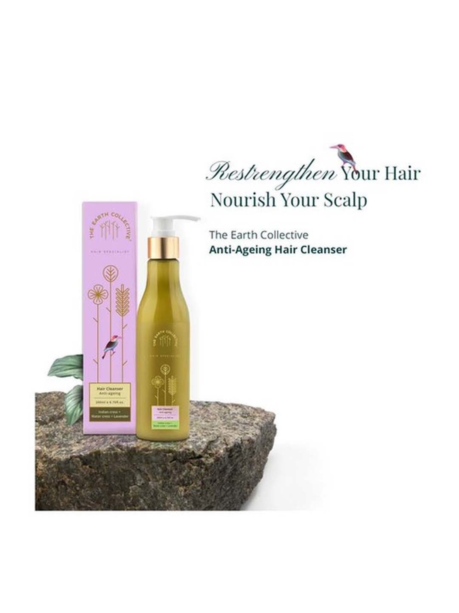 The Earth Collective Anti Ageing Hair Cleanser - 200 ml