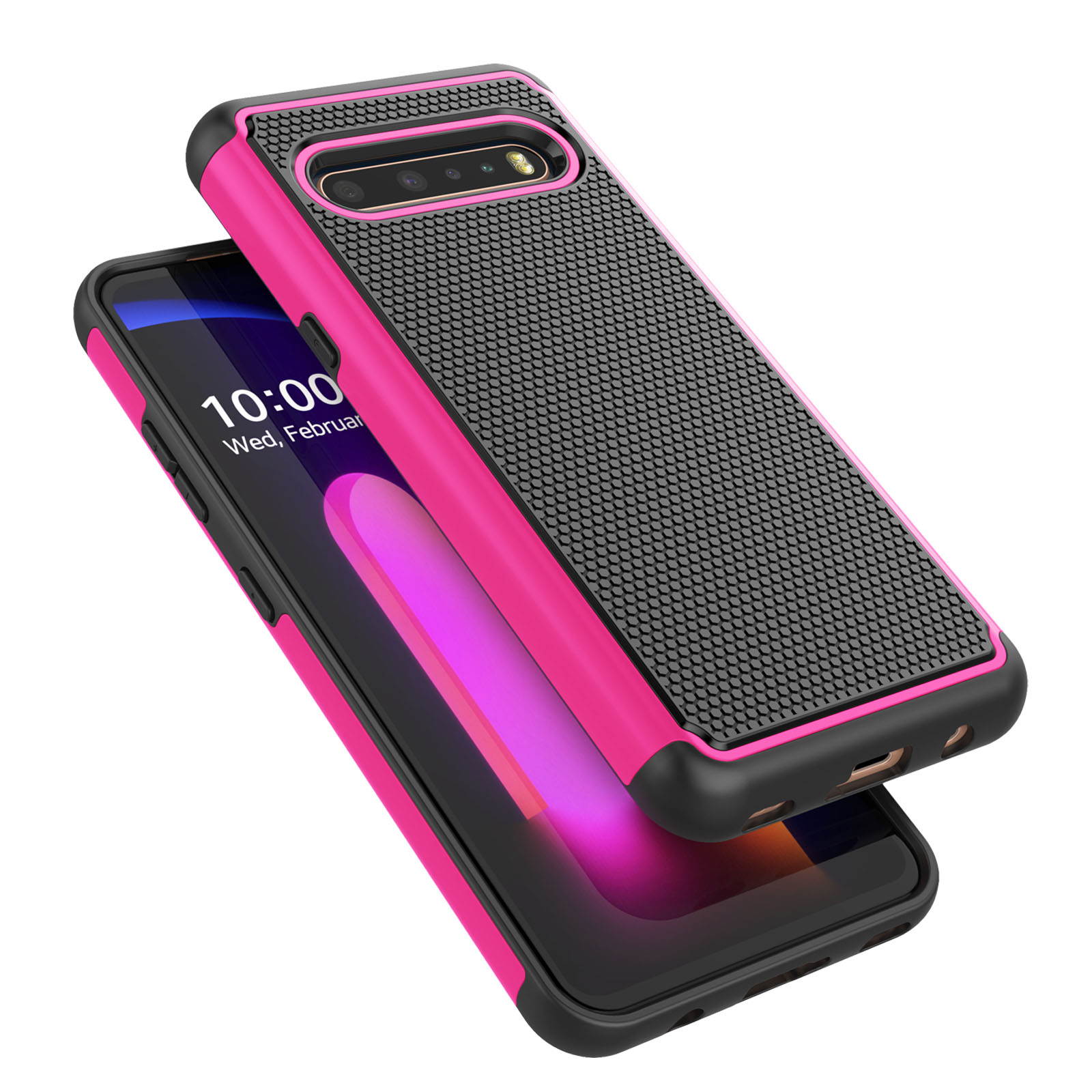 Moshi Vitros Clear Case for iPhone 11 - For Apple iPhone 11 Smartphone - Clear, Raven Black - High Gloss