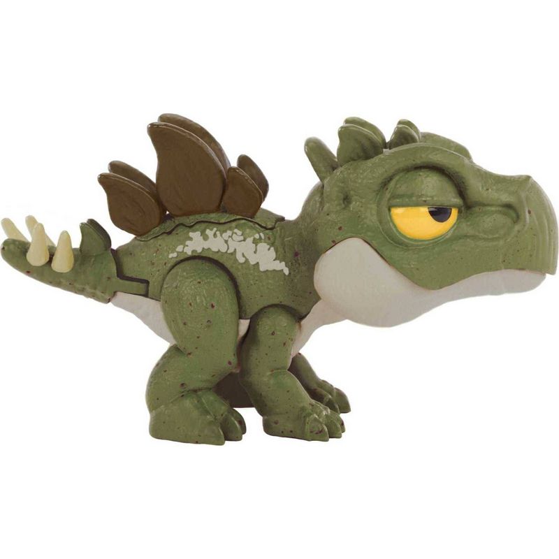Jurassic World Snap Squad Attitude Stegosaurus Figure