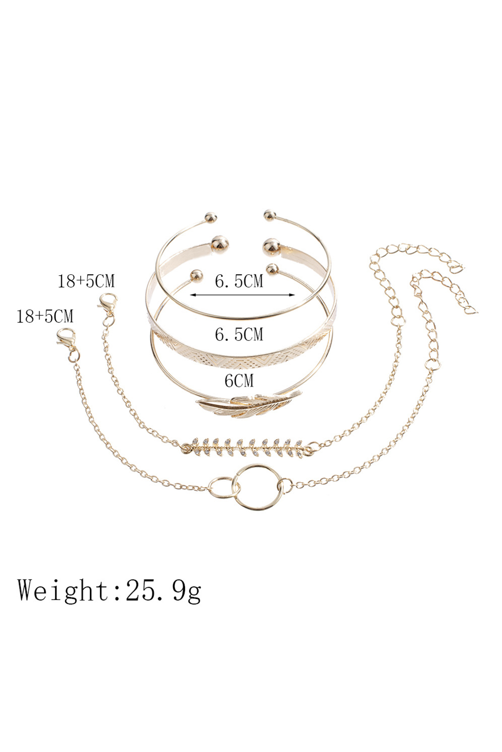 Fiery Red Beaded XOXO Heart Valentine Bracelet Set