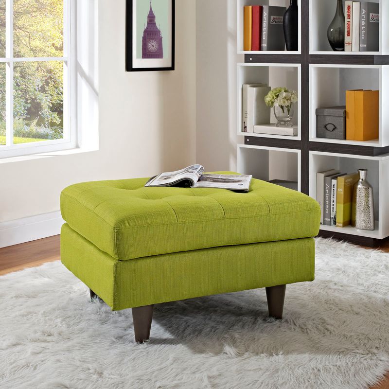 Empress Upholstered Ottoman Wheatgrass - Modway