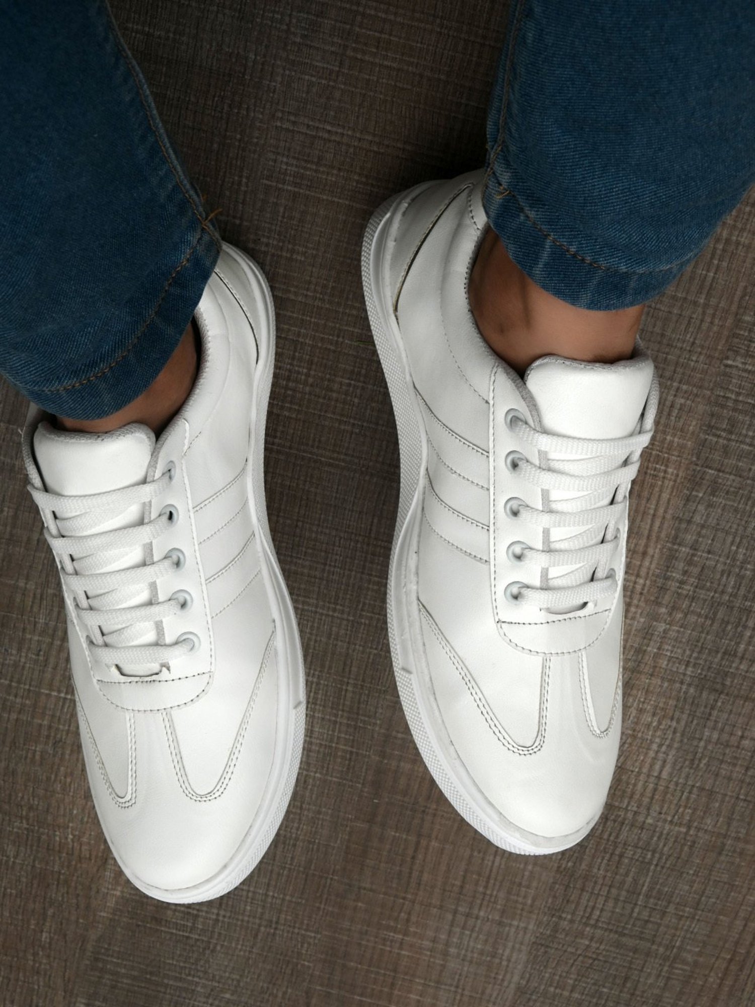 Giorgio Men's White Casual Sneakers