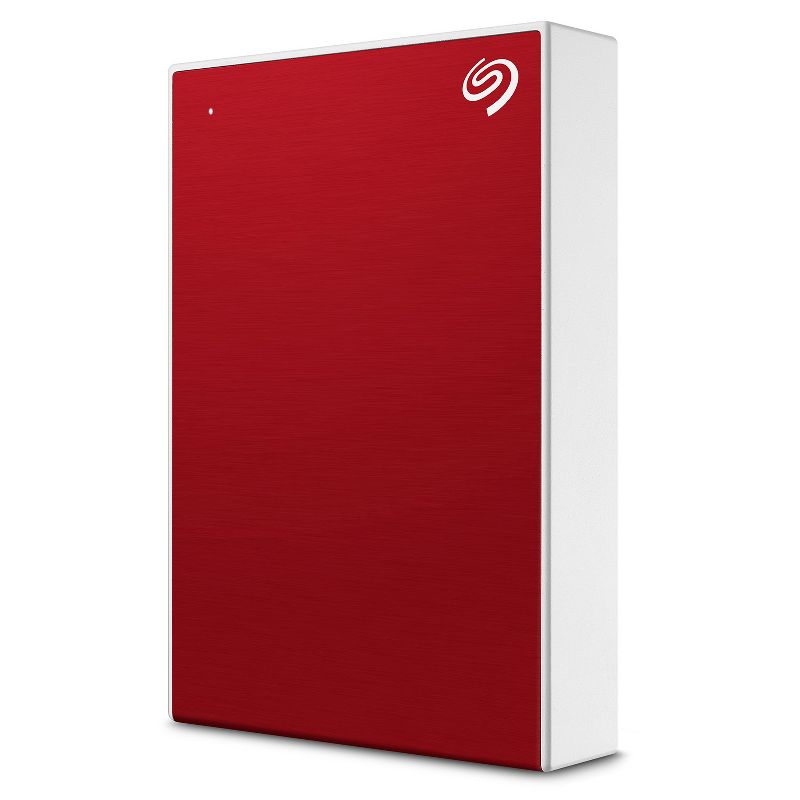 Seagate One Touch 2TB External HHD Drive with Rescue Data Recovery Services, Red (STKB2000403)
