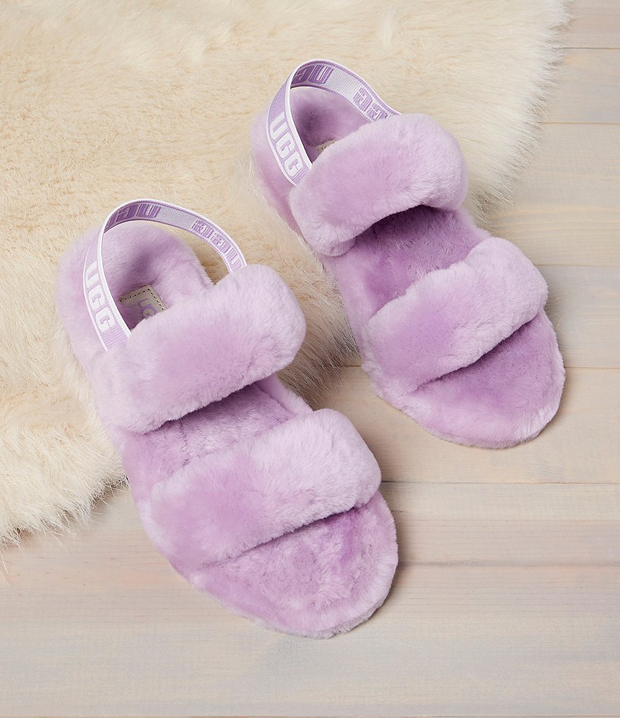 UGG&reg; Oh Yeah Fur Slides