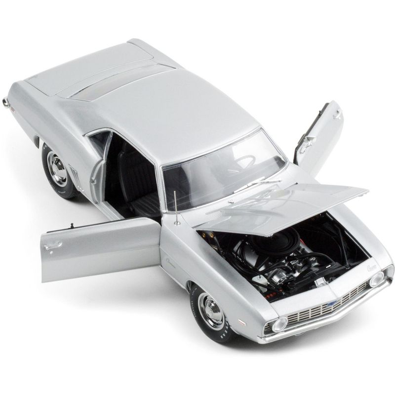 1969 Chevrolet Camaro ZL1 Coupe Silver (Lot #5010) "Barrett-Jackson Scottsdale" (2012) 1/18 Diecast Model Car by Highway 61