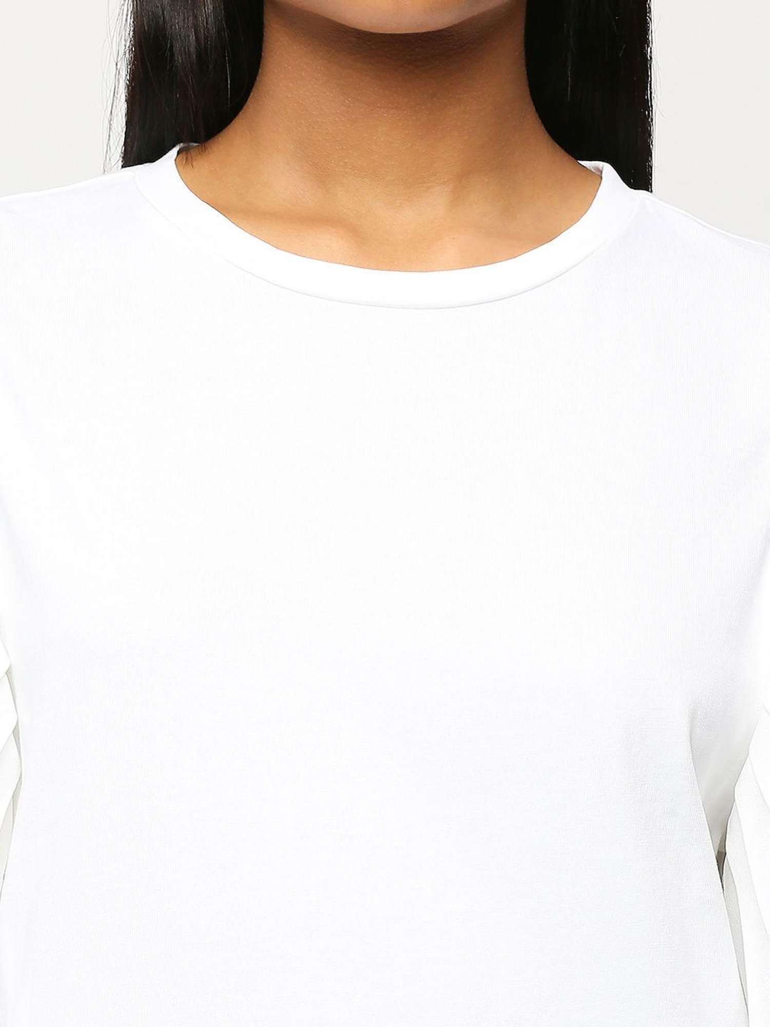 Pepe Jeans White Cotton Top