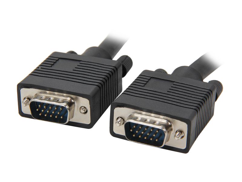 AMC CSV-F10MM 10 ft. SVGA Male to Male Monitor Cable With dual ferrites