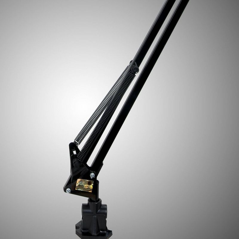 Lite Source Swing-Arm 1 Light Desk Lamp Black - Lite Source