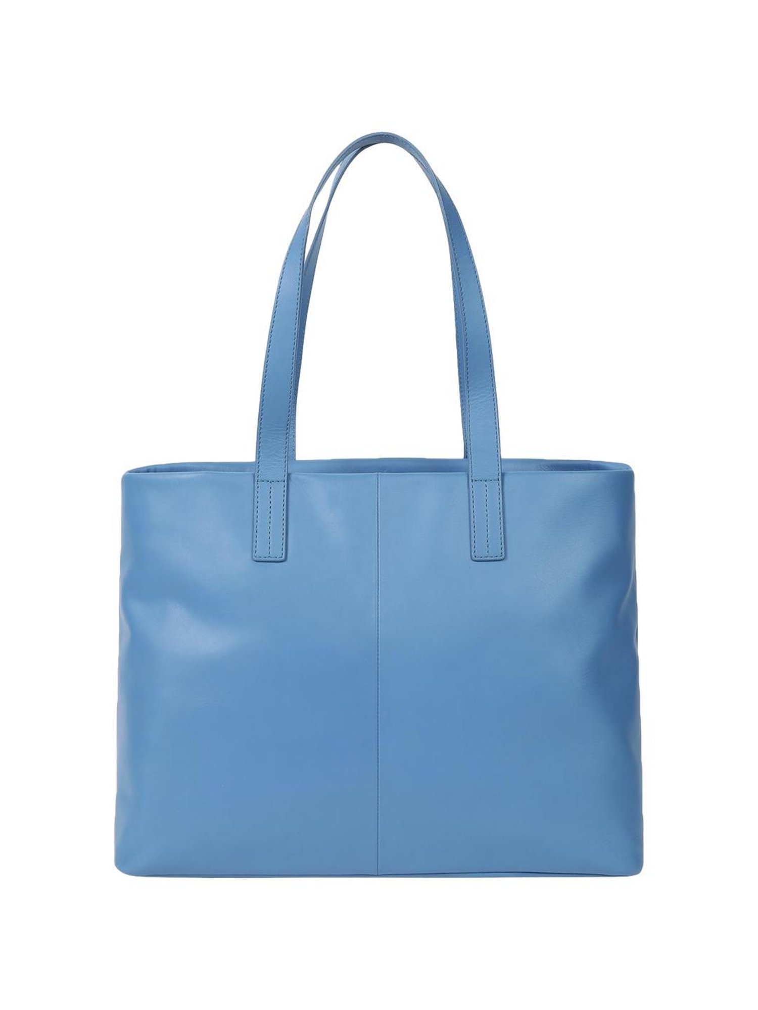 BAGATT Veneto Blue Solid Large Tote Handbag