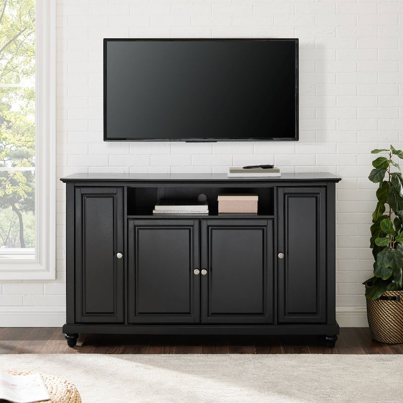 Cambridge Media Stand for TVs up to 65" Black - Crosley