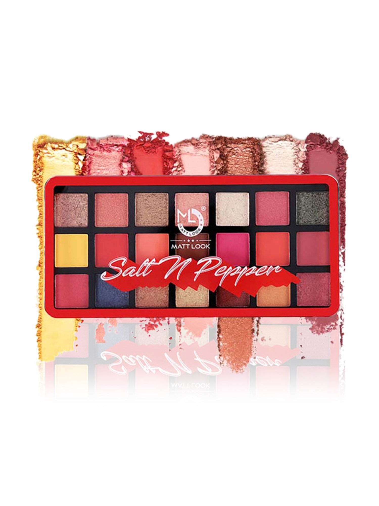 Matt Look Salt N Pepper Eyeshadow Palette - 21 gm