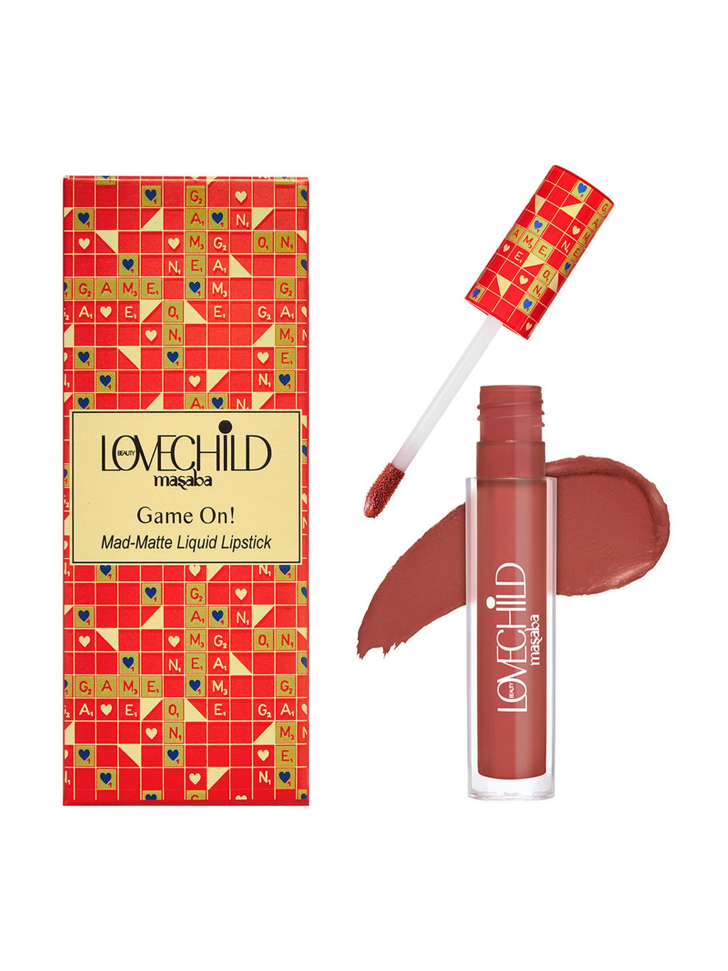 LoveChild Masaba Game On! Mad-Matte Liquid Lipstick Double Star - 5 ml