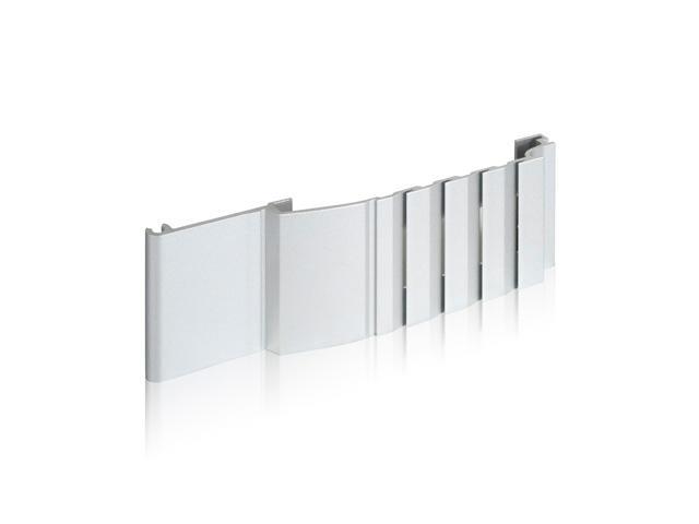 iStarUSA DD-200-SEA-SILVER 2U Compact Stylish Rack Mount Chassis With Sea Bezel - Silver