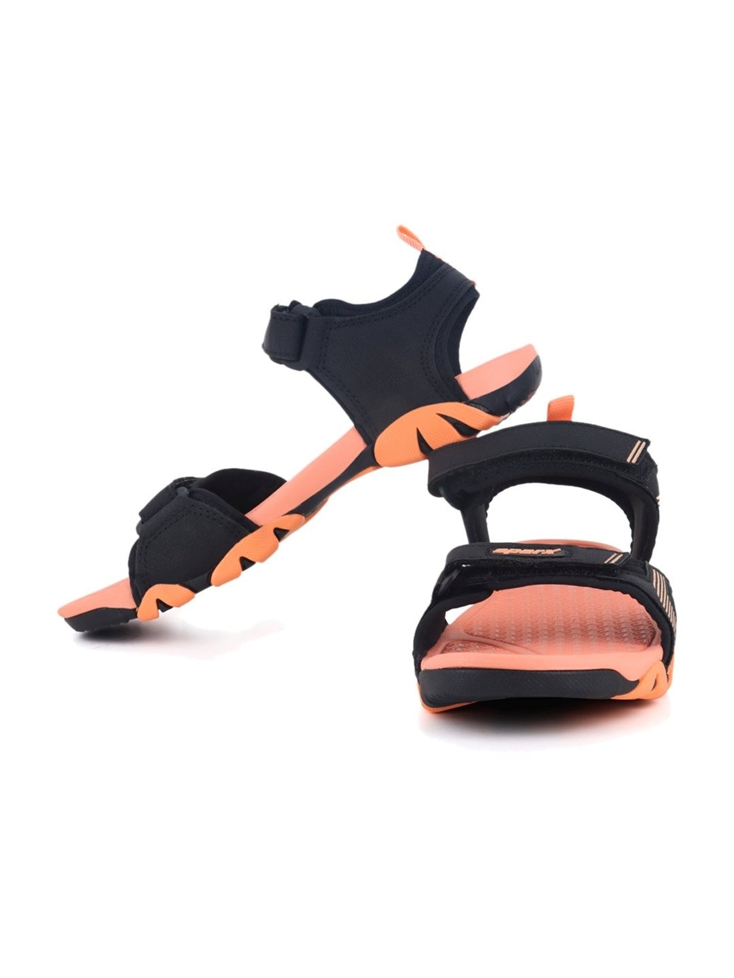 Sparx Women's Black Floater Sandals