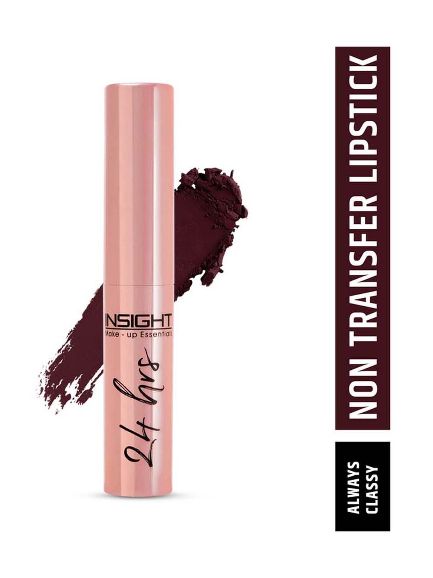 Insight Cosmetics 24 Hrs Non Transfer Matte Lipstick 22-Always Classy - 3 gm