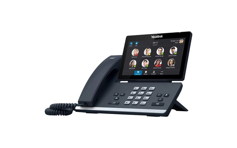 Yealink T56A IP Phone - Corded - Corded - Desktop - Metallic Gray - VoIP - Caller ID - Speakerphone - 2 x Network (RJ-45) - USB - PoE Ports