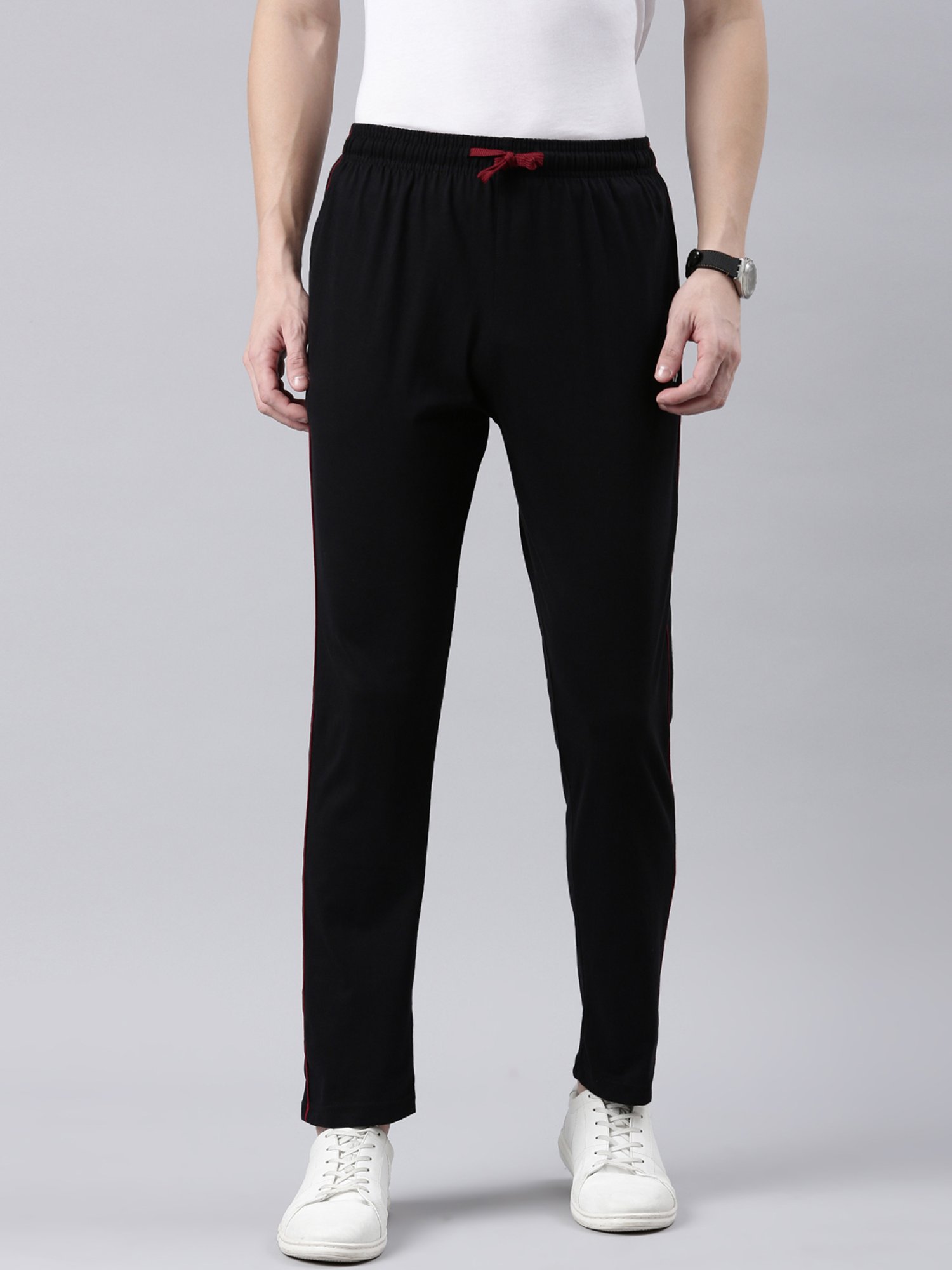 Dixcy Scott Originals Black Beauty Regular Fit  Track Pants