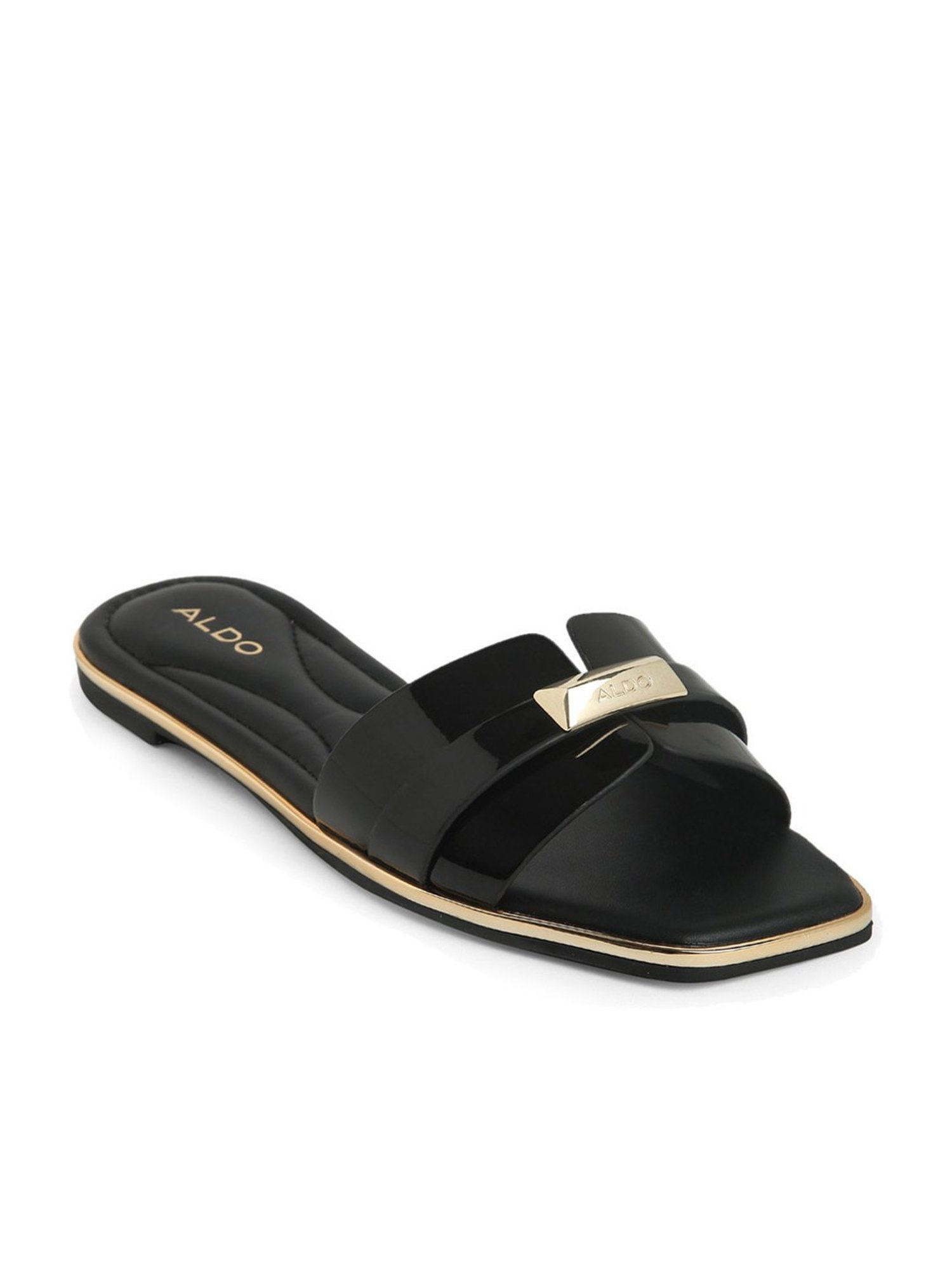 Aldo Women's Black Casual Sandals