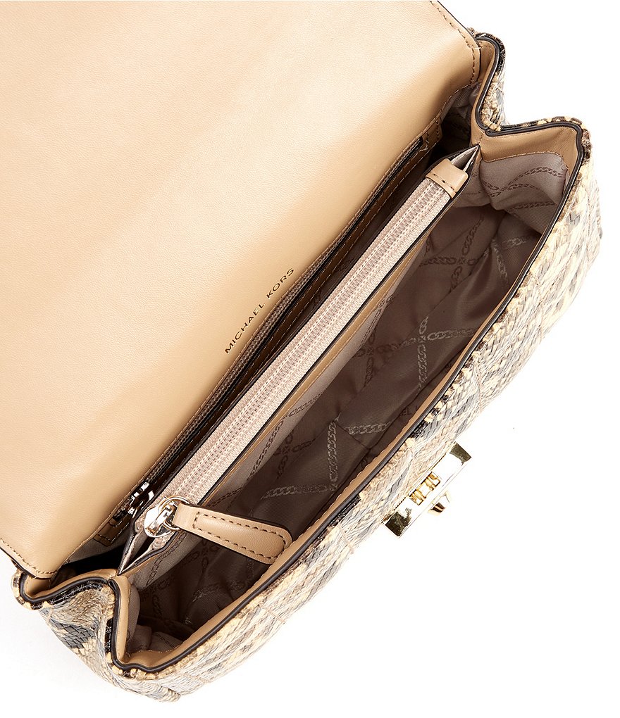 COACH Originals Swinger Nylon and Pebble Leather Shoulder Bag