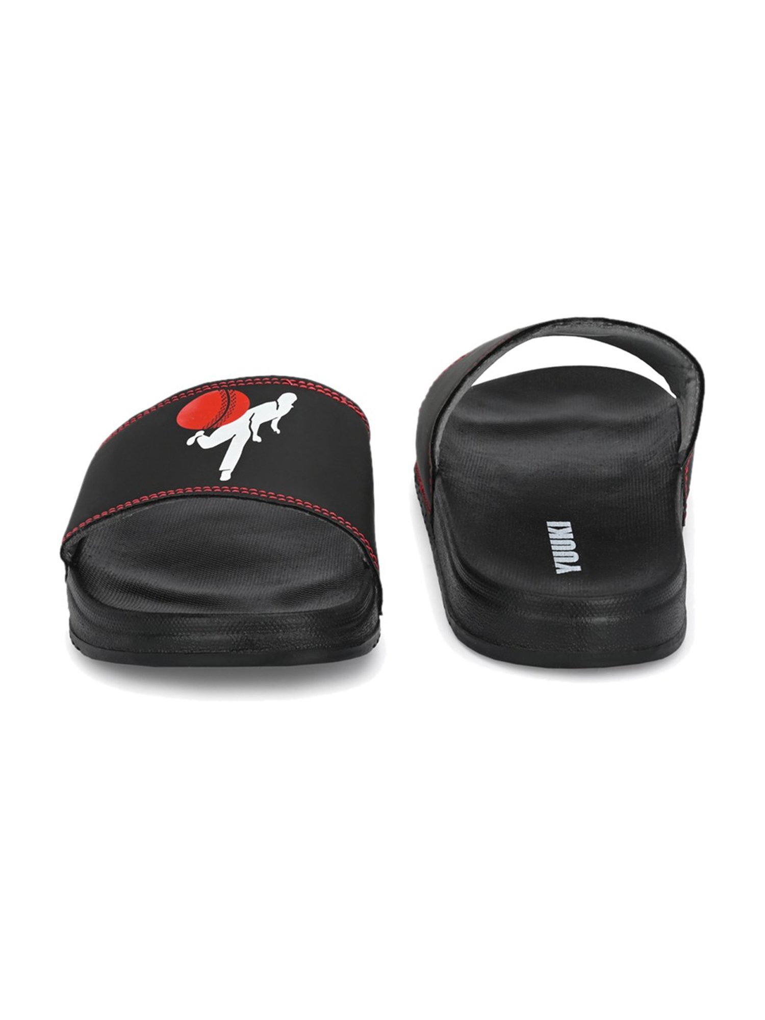 Yuuki Men's BOOM Carbon Black Slides