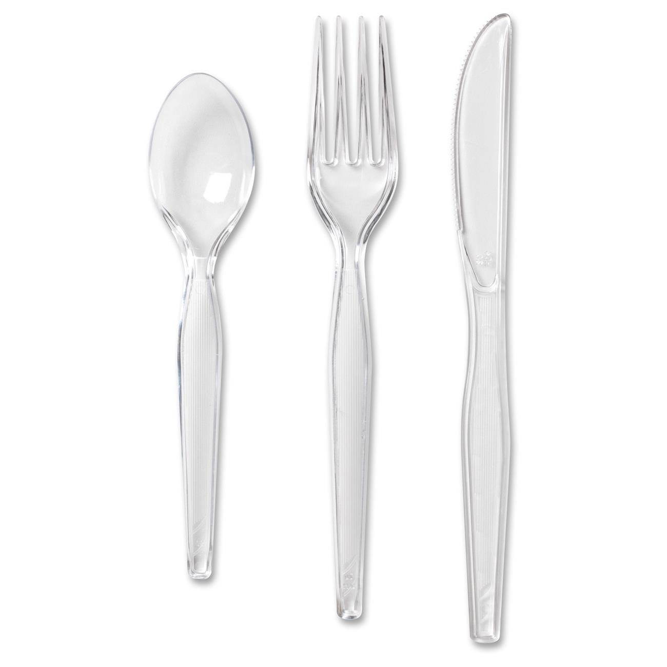 Dixie Foods Crystal Cutlery Keeper