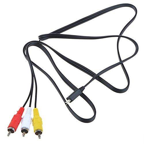 SLLEA AV Monitor Cable for Canon T2i 550D Magic Lantern USB Mini to RCA TV AUX Video