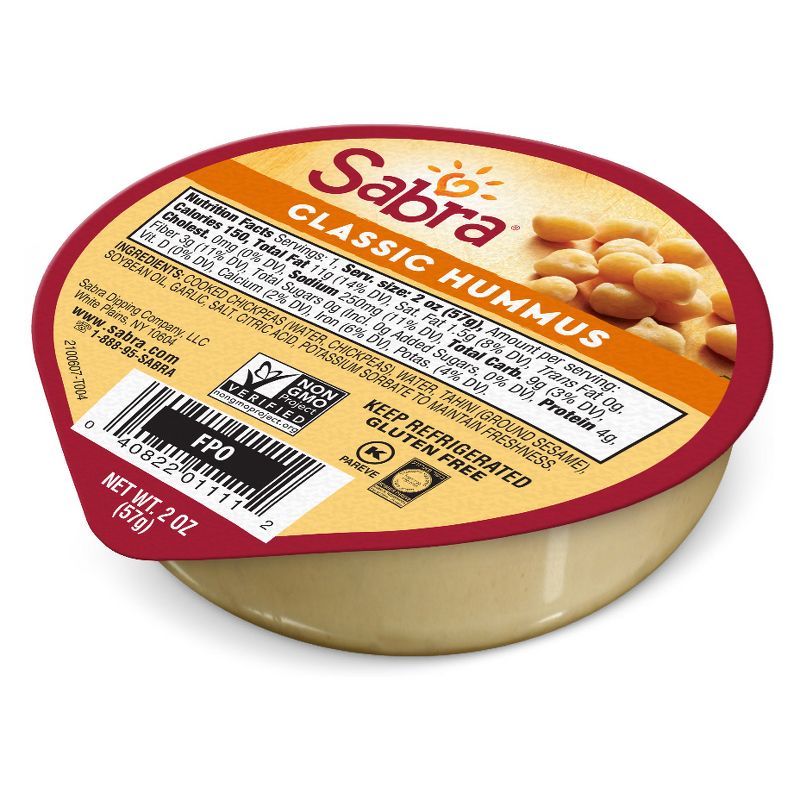 Sabra Classic Hummus Singles - 12oz/6ct