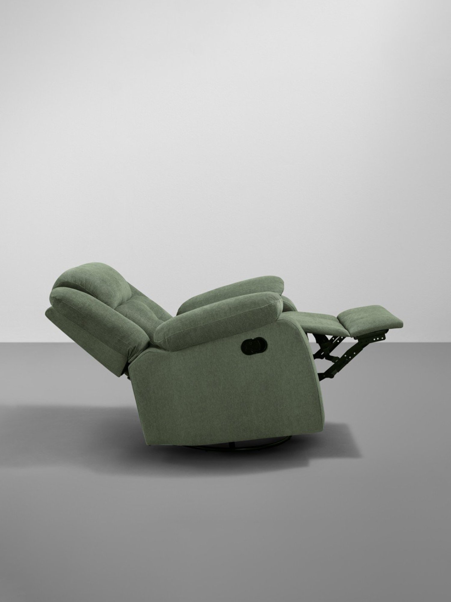 Sleepyhead RX7 Irish Green Fabric Rocking & Revolving Single Seater Recliner