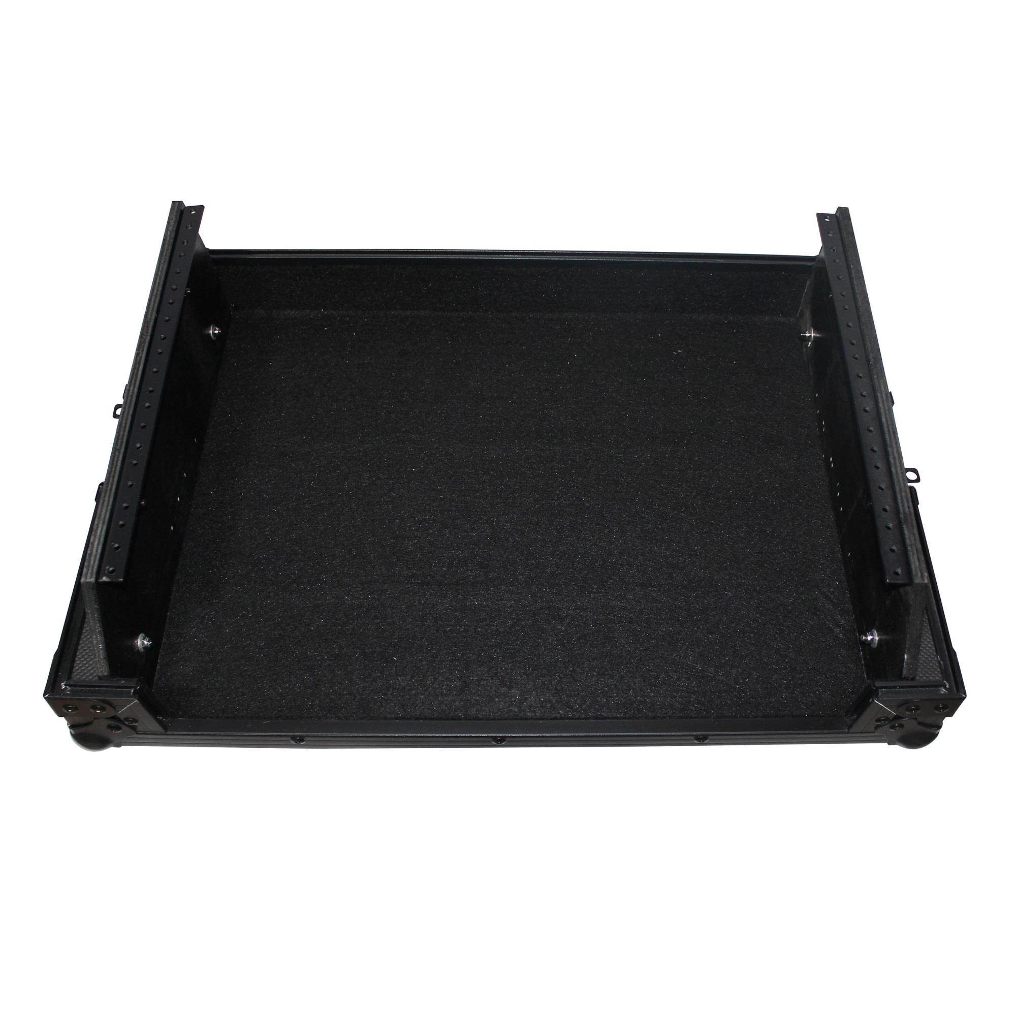 ProX X-19MIX7UBL Black 7U 19" Flight Case for Gemini CDM-4000